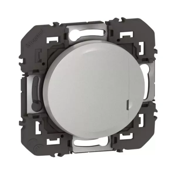 Interrupteur connecté sans neutre Legrand dooxie Netatmo – Alu