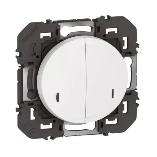 Interrupteur double connecté Legrand dooxie Netatmo avec neutre