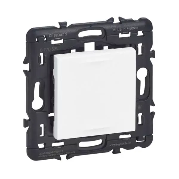 Commande simple sans fil sans pile Legrand Mosaic with Netatmo – Blanc