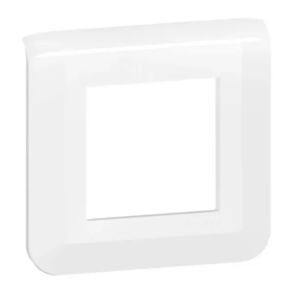 Legrand Plaque de finition Mosaic pour 2 modules blanc