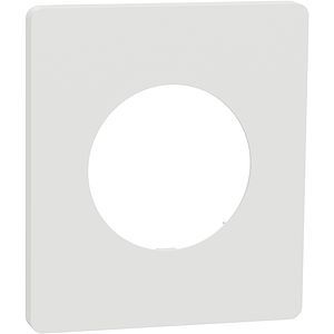 Schneider Odace Architecte - plaque de finition 1 poste - couleur Blanc craie