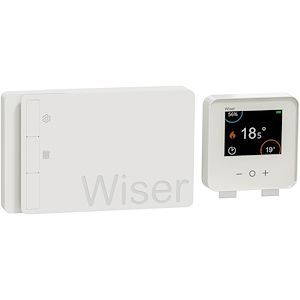 Schneider Wiser - Kit thermostat connecté pour chaudière (On/Off & OpenTherm) - Gen 2