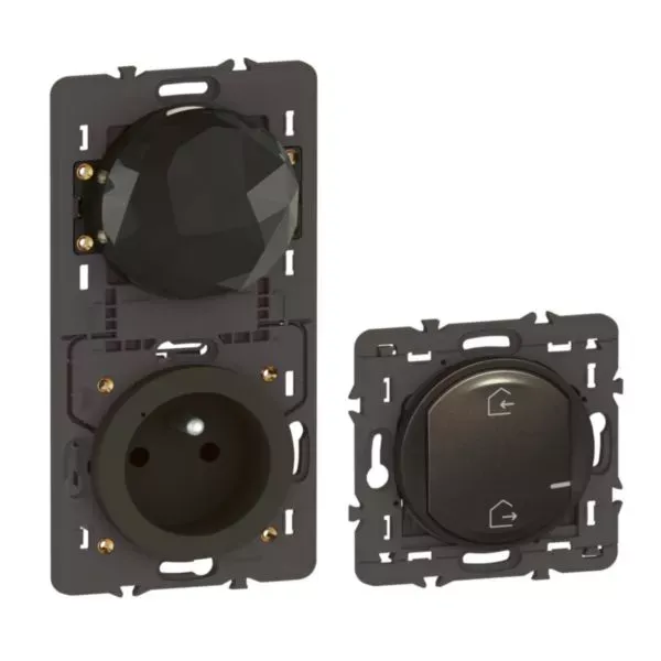 Pack démarrage connecté Céliane with Netatmo graphite – Legrand