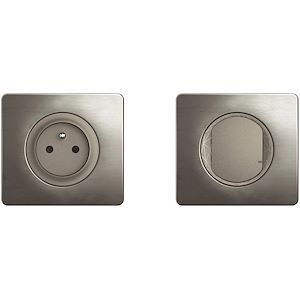 Legrand Céliane CT0406 – Prise commandée Prêt-à-Poser Titanium