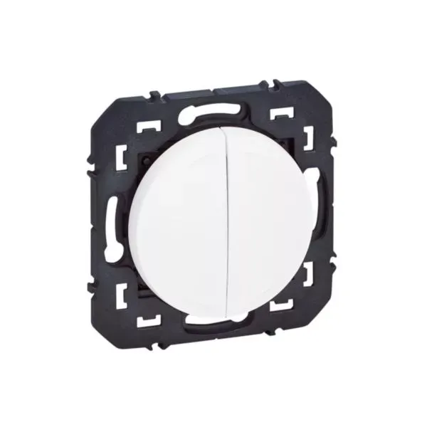 Commande double sans fil sans pile dooxie Netatmo – Blanc