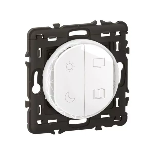 Legrand CB9424 – Commande 4 scènes Self-e Céliane Blanc