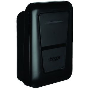 Borne de recharge Hager Witty One 7,4 kW - Type 2S, TIC, Zigbee