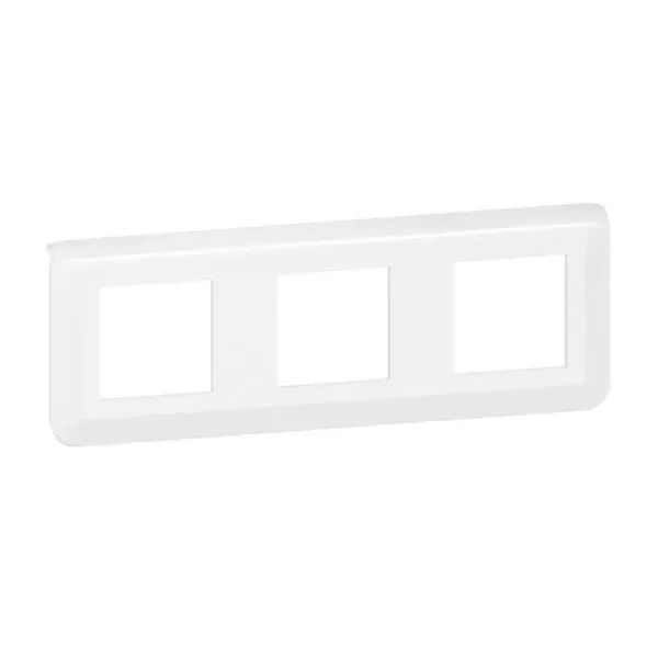 Legrand Plaque de finition horizontale Mosaic pour 3x2 modules blanc