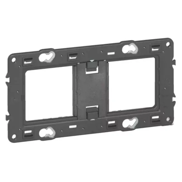 Legrand Support à vis pour Mosaic, Céliane ou Soliroc pour 2 postes ou 4 à 5 modules