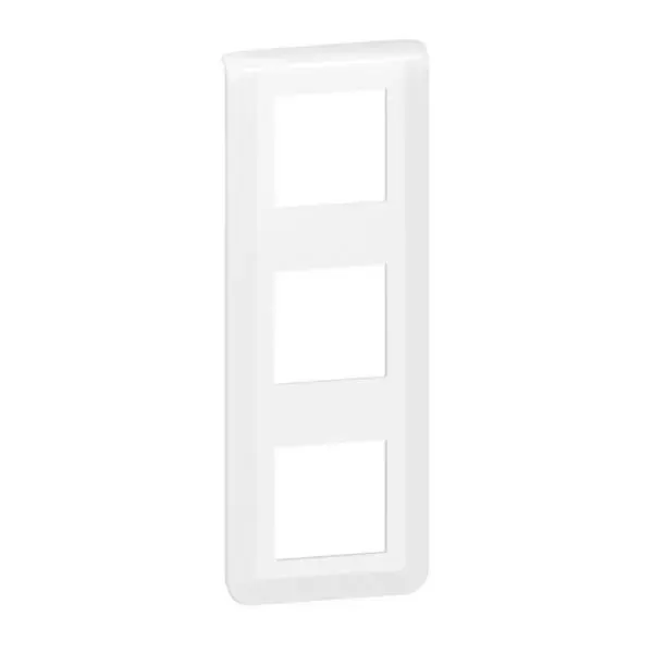 Legrand Plaque de finition verticale Mosaic pour 3x2 modules blanc