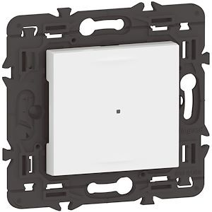 Interrupteur connecté Legrand Mosaic blanc sans neutre – 077703L