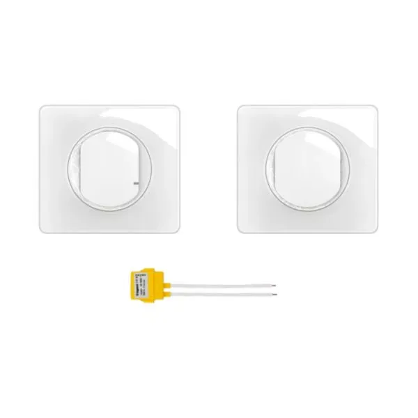 Prêt-à-Poser Céliane créer un va-et-vient, inter + cde Self-e - Blanc