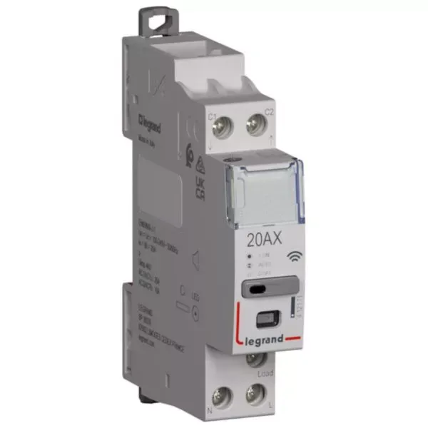 Contacteur connecté Drivia with Netatmo multifonction 1P 20AX 230V~- 1 module