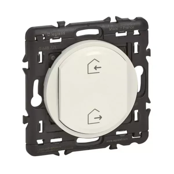 Commande sans fil sans pile Départ/Arrivée Céliane with Netatmo – Blanc